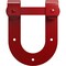 Ekena Millwork Premium Horseshoe Roller Hanger w/ Bolts for Barn Door for 2 1/4" Doors, Regal Red GB60015R2RR - alternate 5